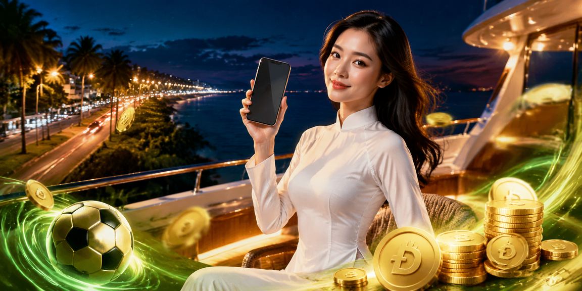 Cô gái áo dài nhận thưởng đăng ký tại bãi biển Mũi Né